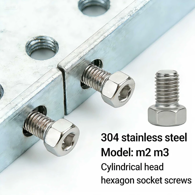 20/50PCS M2 M3 Fine Thread Pitch 304 Stainless Steel Hex Socket Head Cap Allen Bolt Screw for 3D Printer Parafuso Tornillo Vis
20/50PCS M2 M3 Fine Thread Pitch 304 Stainless Steel Hex Socket Head Cap Allen Bolt Screw for 3D Printer Parafuso Tornillo Vis