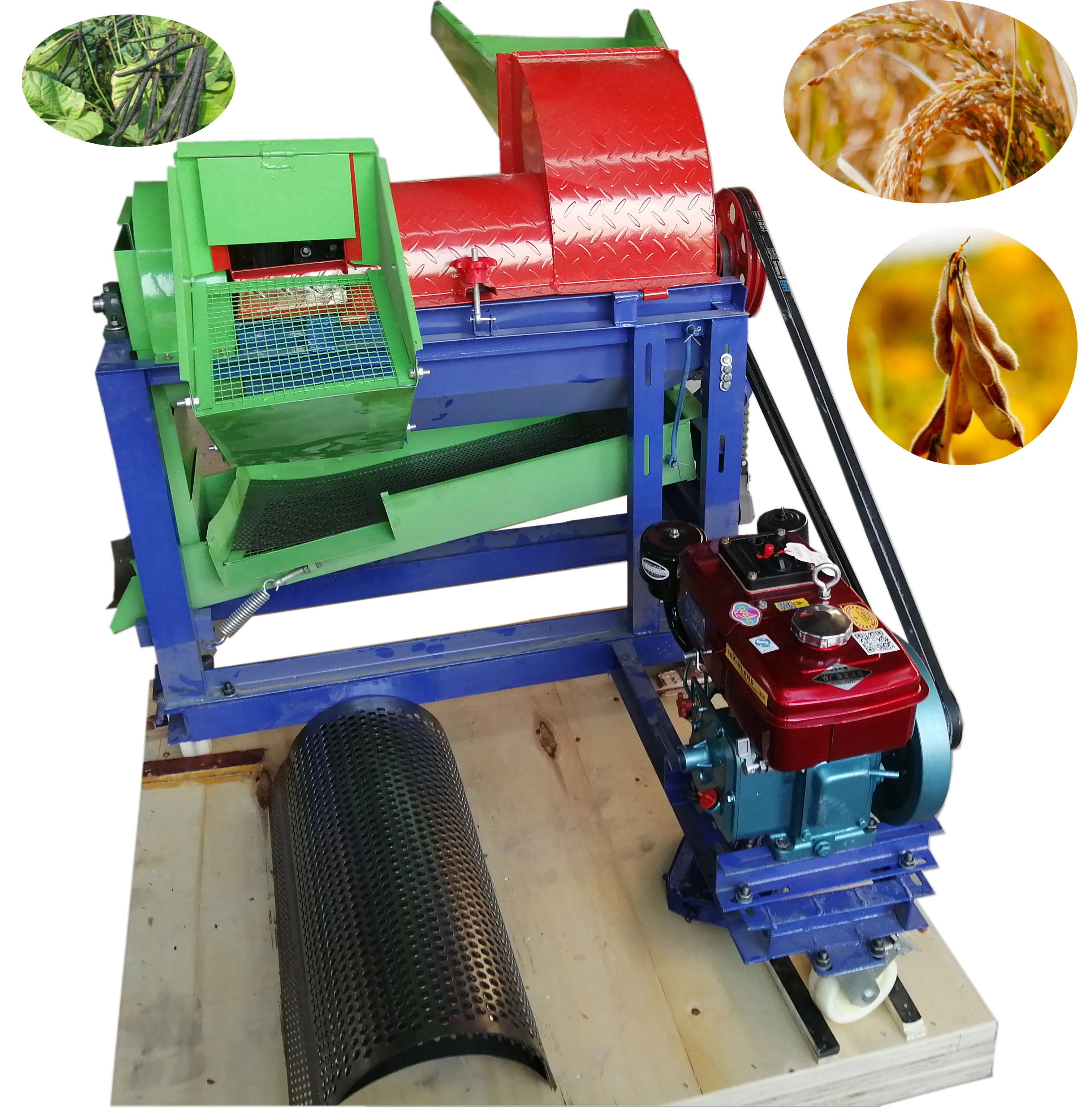 Wheat soybean sorghum rice dry bean corn thresher
Wheat soybean sorghum rice dry bean corn thresher