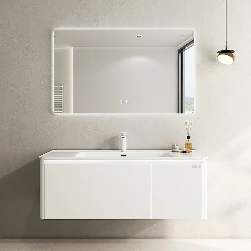 Stainless steel bathroom cabinet ceramic integrated basin toilet washbasin cabinet washbasin cabinet combination
Stainless steel bathroom cabinet ceramic integrated basin toilet washbasin cabinet washbasin cabinet combination
