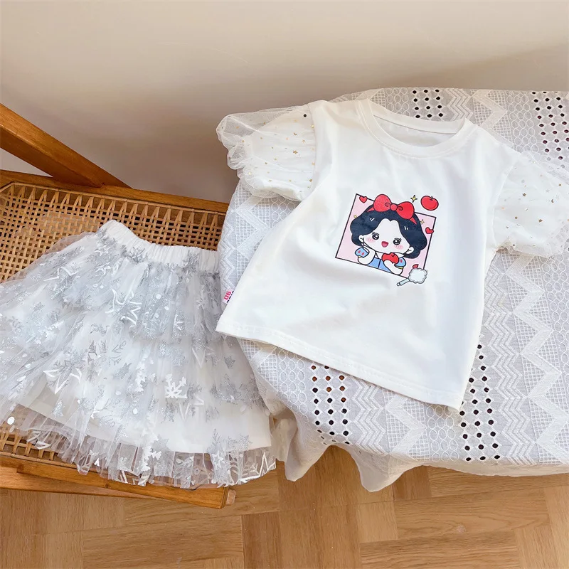 Комплект из двух предметов: летнее платье-сетка для девочек в корейском стиле, плиссированная юбка-сетка «Принцесса», комфортный наряд, хит продаж, новинка
Комплект из двух предметов: летнее платье-сетка для девочек в корейском стиле, плиссированная юбка-сетка «Принцесса», комфортный наряд, хит продаж, новинка