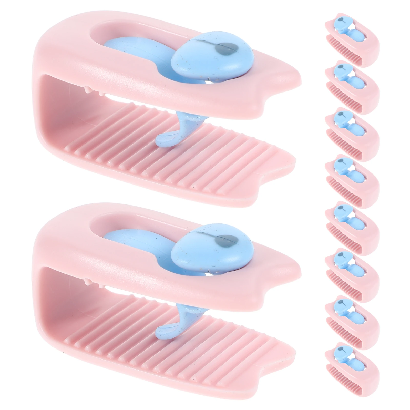10pcs Quilt Holder Plastic Grippers Fixer Anti-slip Bed Sheet Cover Clips No Damage Easy Use Home Storage Organizer
10pcs Quilt Holder Plastic Grippers Fixer Anti-slip Bed Sheet Cover Clips No Damage Easy Use Home Storage Organizer