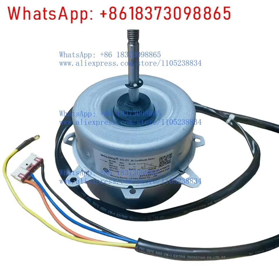 Factory Direct Reversible Universal 1/1 P/2p Air Conditioning External Fan Motor YDK-40-6 Made of Durable Copper
Factory Direct Reversible Universal 1/1 P/2p Air Conditioning External Fan Motor YDK-40-6 Made of Durable Copper