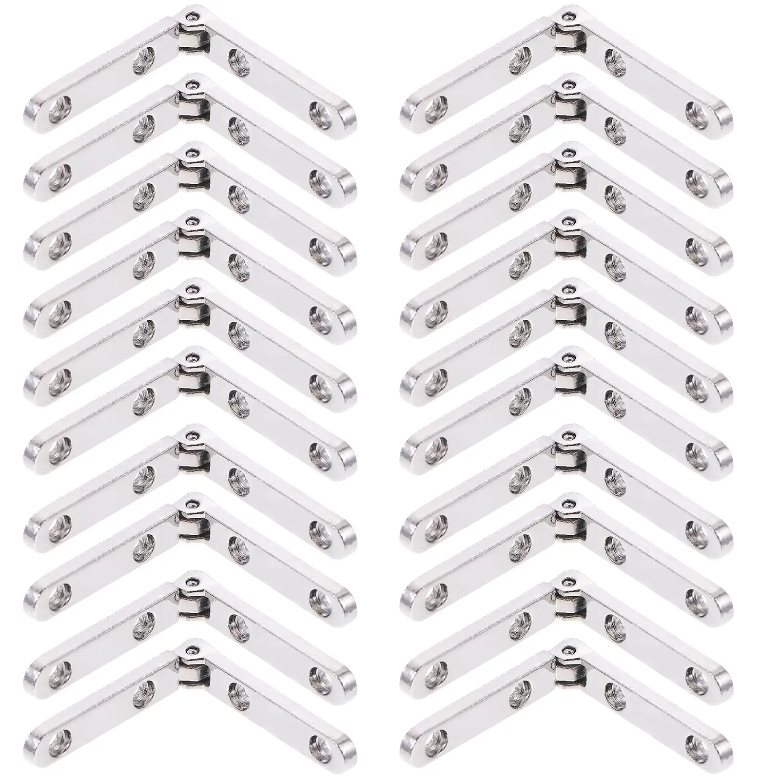 20 Pcs Zinc Alloy Hinges 90 Degree Heavy Duty Cabinet Door Miniature Furniture Jewelry Box Wooden Chest Hardware Accessories
20 Pcs Zinc Alloy Hinges 90 Degree Heavy Duty Cabinet Door Miniature Furniture Jewelry Box Wooden Chest Hardware Accessories