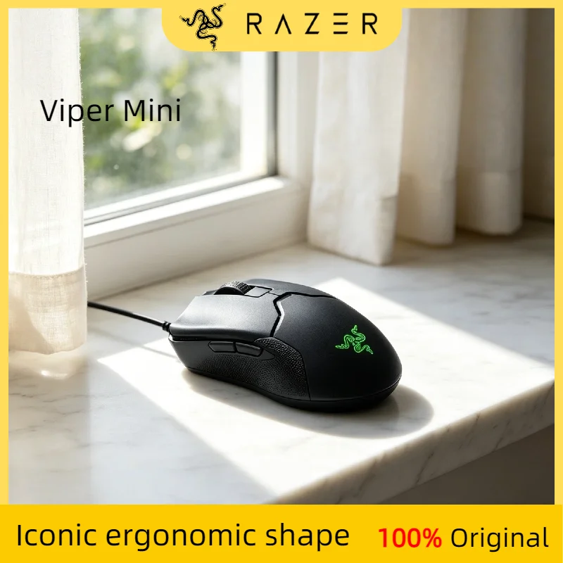 Wired Razer Viper 8KHz Gaming Mouse 20K DPI Optical Sensor Fastest Switches 8 Programmable Buttons 100% Original
Wired Razer Viper 8KHz Gaming Mouse 20K DPI Optical Sensor Fastest Switches 8 Programmable Buttons 100% Original