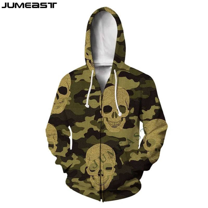 Jumeast Men's Jacket Hunting Skull Camouflage Women's Hoodies 3D Oversized Zipper Coat Pullover Funny Spring Autumn Tracksuit
Jumeast Men's Jacket Hunting Skull Camouflage Women's Hoodies 3D Oversized Zipper Coat Pullover Funny Spring Autumn Tracksuit
