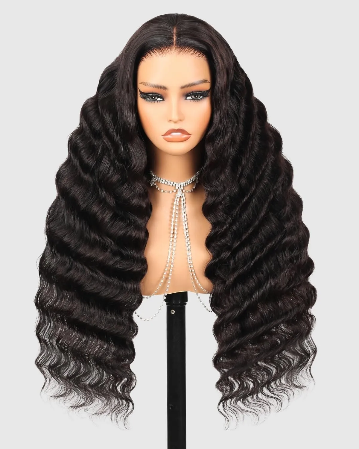 Megalook Glueless Curly Wig 6x5 HD Lace Closure 24 " Deep Wave Lace
Megalook Glueless Curly Wig 6x5 HD Lace Closure 24 " Deep Wave Lace