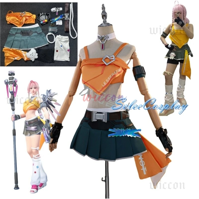 OW Mercy Cosplay Costume Angela Ziegler Uniform Halloween Carnival Party Christmas Play Role Clothes Clothing
OW Mercy Cosplay Costume Angela Ziegler Uniform Halloween Carnival Party Christmas Play Role Clothes Clothing