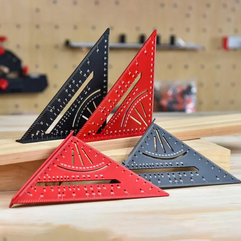 Треугольная линейка для деревообработки, деревообработки, измерительный транспортир, 7-дюймовые плотничьи инструменты, металлический сплав, транспортир 90/45 градусов
Треугольная линейка для деревообработки, деревообработки, измерительный транспортир, 7-дюймовые плотничьи инструменты, металлический сплав, транспортир 90/45 градусов