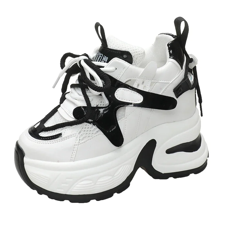 11CM Women Mesh Chunky Sneakers Summer High Platform Shoes High Heels Wedges Casual Shoes Woman Breathable Sports Dad Sneakers
11CM Women Mesh Chunky Sneakers Summer High Platform Shoes High Heels Wedges Casual Shoes Woman Breathable Sports Dad Sneakers