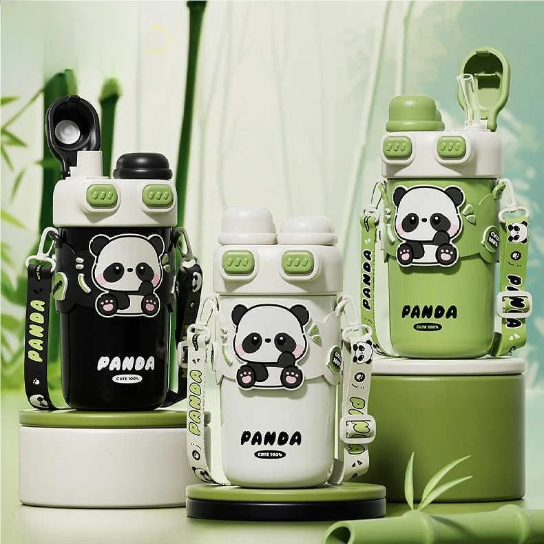 Panda Children's Double Drink Insulated Cup Boys School Specialty Water Cup Student Direct Drink Straw Cup 2024 New Cup
Panda Children's Double Drink Insulated Cup Boys School Specialty Water Cup Student Direct Drink Straw Cup 2024 New Cup