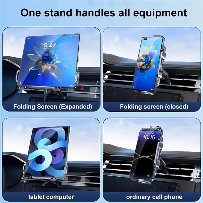 AB56-Car Wireless Charger Stand Fold Screen Fast Charging 15W Fast Car Wireless Charging Stand For Phone Holder
AB56-Car Wireless Charger Stand Fold Screen Fast Charging 15W Fast Car Wireless Charging Stand For Phone Holder
