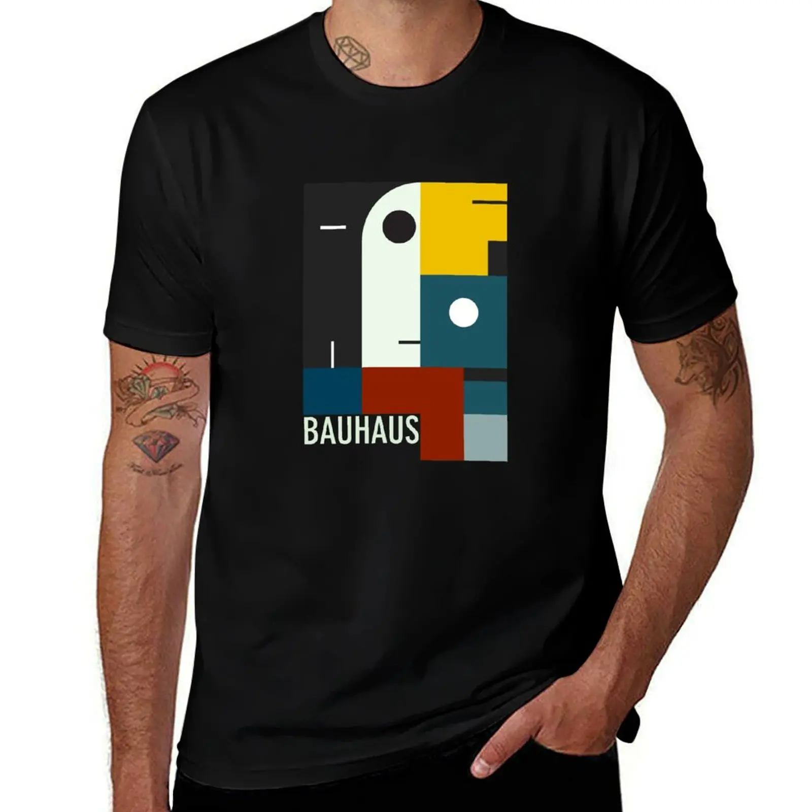 BAUHAUS AGE T-Shirt anime t shirts oversize t shirt man cotton T-Shirt
BAUHAUS AGE T-Shirt anime t shirts oversize t shirt man cotton T-Shirt