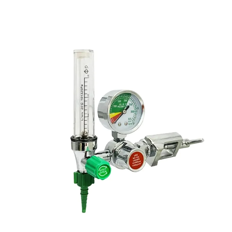 CGA 870 Medical Oxygen Pressure Regulator Brass Aluminum Cylinder Regulator
CGA 870 Medical Oxygen Pressure Regulator Brass Aluminum Cylinder Regulator