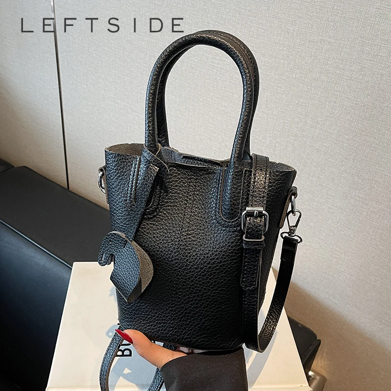 LEFTSIDE Mini PU Leather Crossbody Bags for Women 2025 New Luxury Shoulder Bag Females Short Handle Bucket Handbags And Purses
LEFTSIDE Mini PU Leather Crossbody Bags for Women 2025 New Luxury Shoulder Bag Females Short Handle Bucket Handbags And Purses