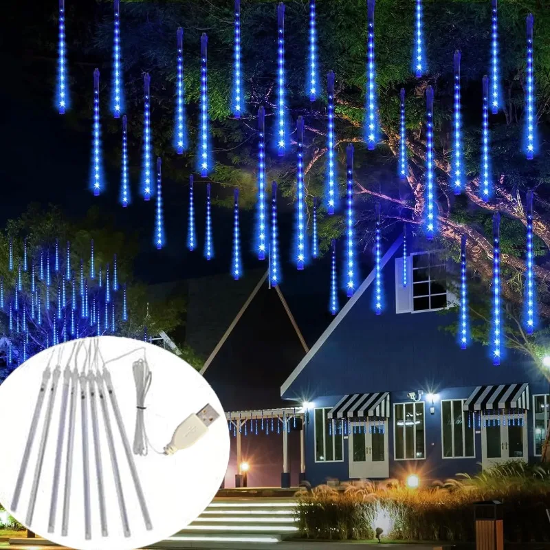 Светодиодная гирлянда-метеоритный дождь 30/50 см, USB-питание, для свадеб, праздников, вечеринок, уличного и садового декора, украшения для Рамадана
Светодиодная гирлянда-метеоритный дождь 30/50 см, USB-питание, для свадеб, праздников, вечеринок, уличного и садового декора, украшения для Рамадана