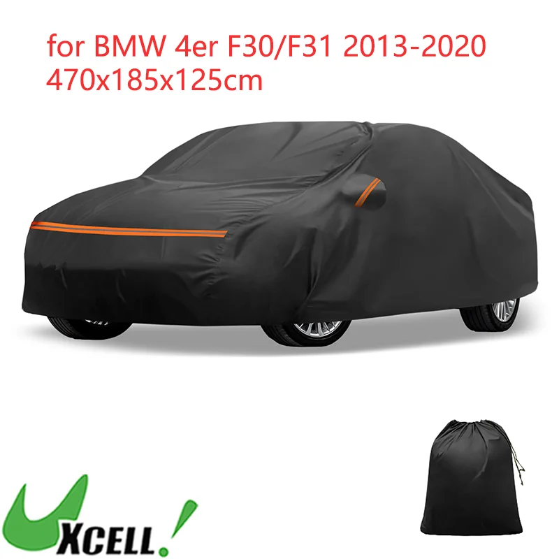 UXCELL Car Cover for BMW 4er F30/F31 2013-2020 All Weather Outdoor Full Car Cover PEVA Spunlace Cotton Zipper Black Protector
UXCELL Car Cover for BMW 4er F30/F31 2013-2020 All Weather Outdoor Full Car Cover PEVA Spunlace Cotton Zipper Black Protector