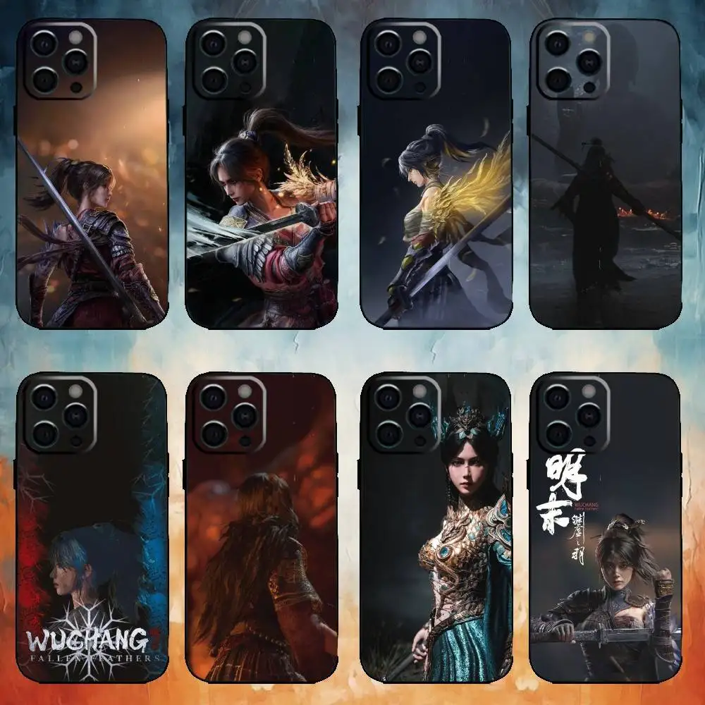 W-Wuchang F-Fallen Feathers Phone Case For iPhone17,16,15,14,13,12,11 Plus,Pro Max Soft Black Cover
W-Wuchang F-Fallen Feathers Phone Case For iPhone17,16,15,14,13,12,11 Plus,Pro Max Soft Black Cover
