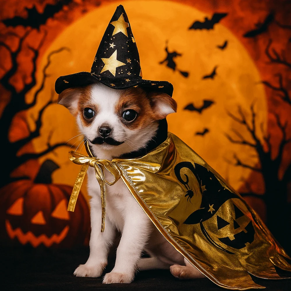 Cool Star Halloween Pet Costume Stand-collar Adjustable Cat Cosplay Cloak Soft Fabric Comfortable Kitten Dress Cat
Cool Star Halloween Pet Costume Stand-collar Adjustable Cat Cosplay Cloak Soft Fabric Comfortable Kitten Dress Cat