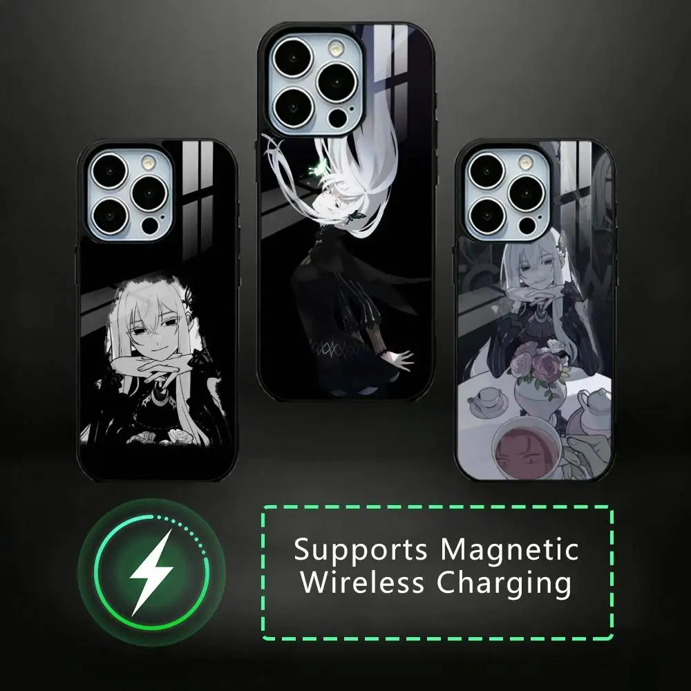 Anime ReZero Echidna Phone Case For iPhone17,16,15,14,13,12,11 Plus,Pro Allows magnetic wireless charging
Anime ReZero Echidna Phone Case For iPhone17,16,15,14,13,12,11 Plus,Pro Allows magnetic wireless charging