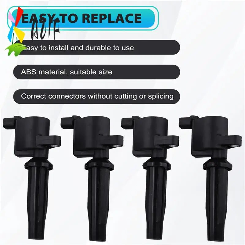 A21F-4Pcs Ignition Coil For Volvo C30 S40 S80 V50 Ford Focus 2 1.8L 2.0L Galaxy 2006-2015 Mondeo Transit 2.3L 4M5G12A366BC
A21F-4Pcs Ignition Coil For Volvo C30 S40 S80 V50 Ford Focus 2 1.8L 2.0L Galaxy 2006-2015 Mondeo Transit 2.3L 4M5G12A366BC