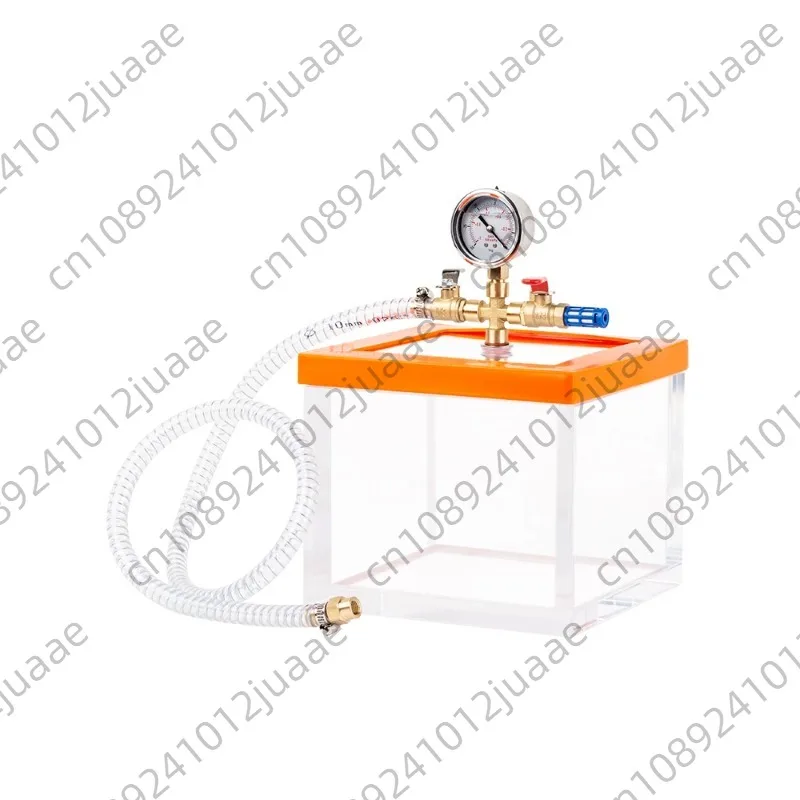 6-Liter transparent quartz glass vacuum defoaming bucket, defoaming vacuum chamber, laboratory tools
6-Liter transparent quartz glass vacuum defoaming bucket, defoaming vacuum chamber, laboratory tools