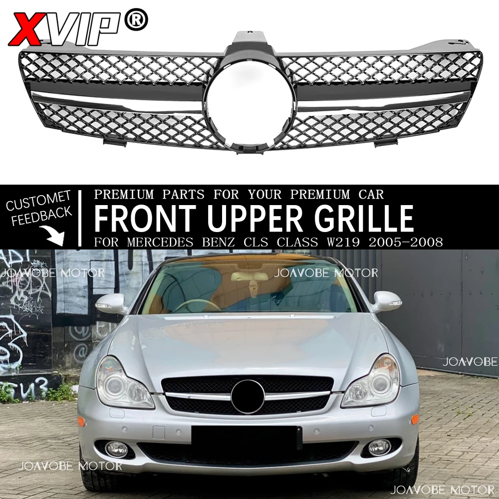 XVIP хромированные черные гоночные решетки в стиле AMG, верхние решетки для Mercedes Benz CLS-Class W219 2005-2008 CLS350 CLS500 CLS55 CLS63 AMG
XVIP хромированные черные гоночные решетки в стиле AMG, верхние решетки для Mercedes Benz CLS-Class W219 2005-2008 CLS350 CLS500 CLS55 CLS63 AMG