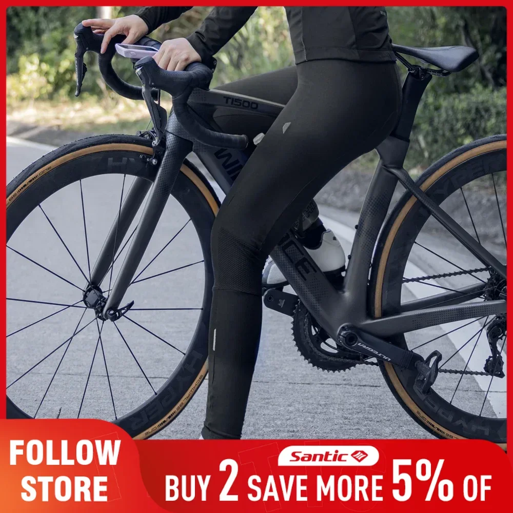 Santic Women's Fleece Cycling Pants Winter Thermal 4D Padded MTB Road Biker Trousers Windproof Outdoor Exercise Running Tights
Santic Women's Fleece Cycling Pants Winter Thermal 4D Padded MTB Road Biker Trousers Windproof Outdoor Exercise Running Tights