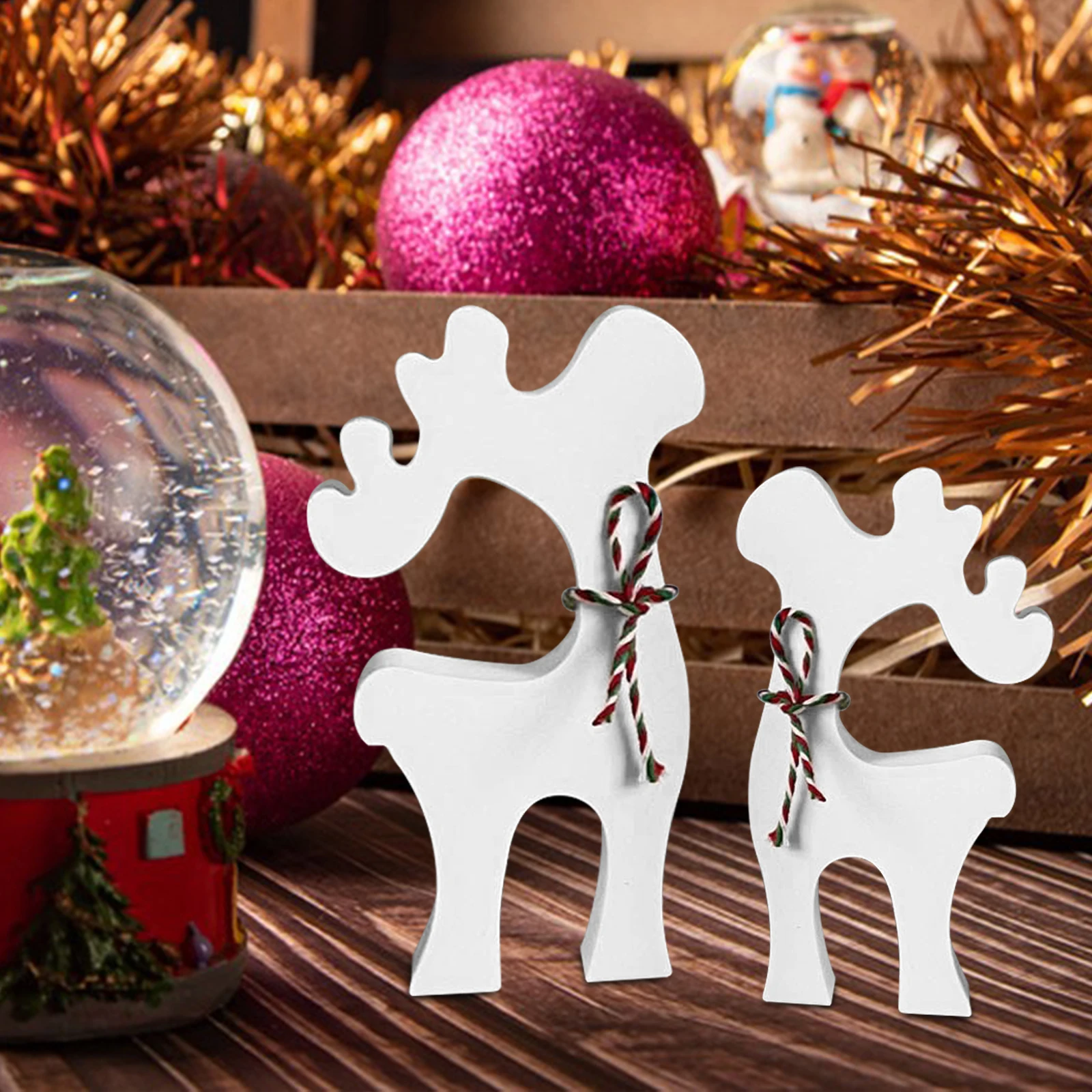 Reindeer Silicone Mold Christmas Craft Heat Resistant Double-Cavity Mold For Diy Epoxy Soap Resin Holiday Decoration
Reindeer Silicone Mold Christmas Craft Heat Resistant Double-Cavity Mold For Diy Epoxy Soap Resin Holiday Decoration