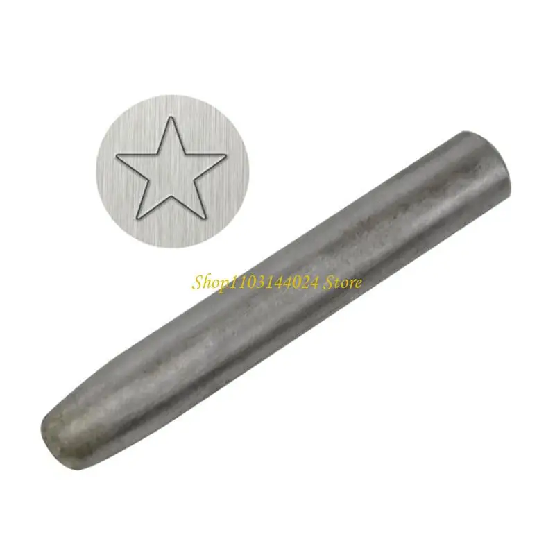 N5KE 3Pcs Star Shaped Metal Punch Stamps Set for Creative Jewelry Making Multipurpose Leather and Wood Stamping Tools
N5KE 3Pcs Star Shaped Metal Punch Stamps Set for Creative Jewelry Making Multipurpose Leather and Wood Stamping Tools