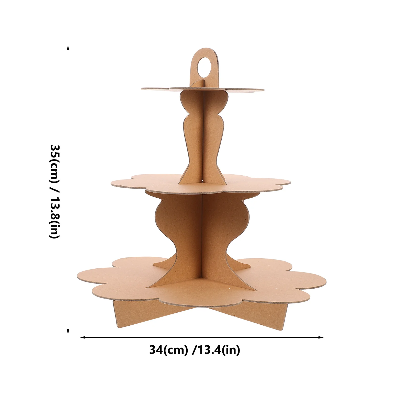 1pc Kraft Paper Cake Stand Three Layers Disposable Dessert Display For Wedding Party Birthday Cupcake Fruit Snack Treats Holder
1pc Kraft Paper Cake Stand Three Layers Disposable Dessert Display For Wedding Party Birthday Cupcake Fruit Snack Treats Holder