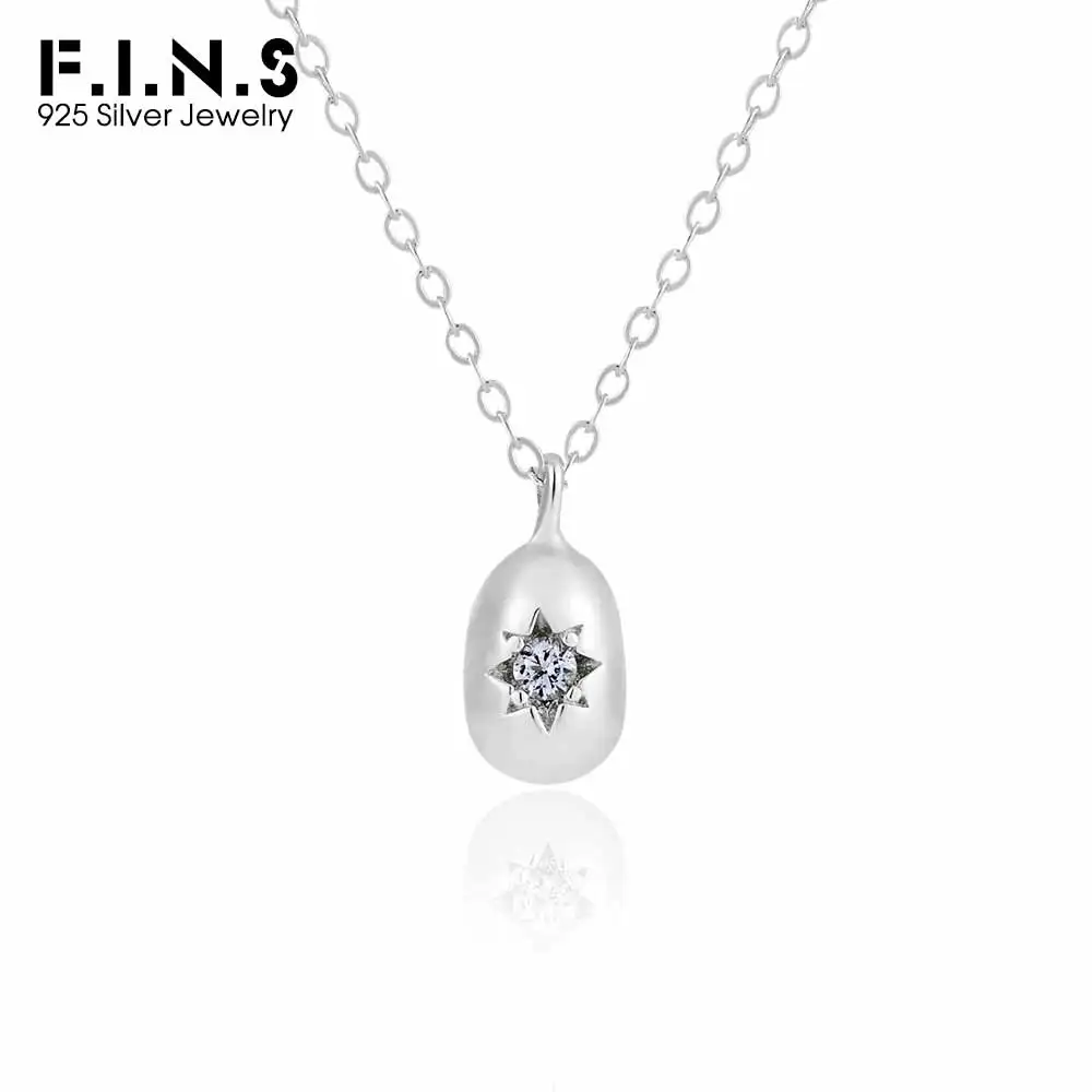 F.I.N.S оригинальные простые овальные подвески из стерлингового серебра 925 пробы с цирконием, звездой, штабелируемой цепочкой на ключицу, минималистичные ювелирные изделия, подарки
F.I.N.S оригинальные простые овальные подвески из стерлингового серебра 925 пробы с цирконием, звездой, штабелируемой цепочкой на ключицу, минималистичные ювелирные изделия, подарки