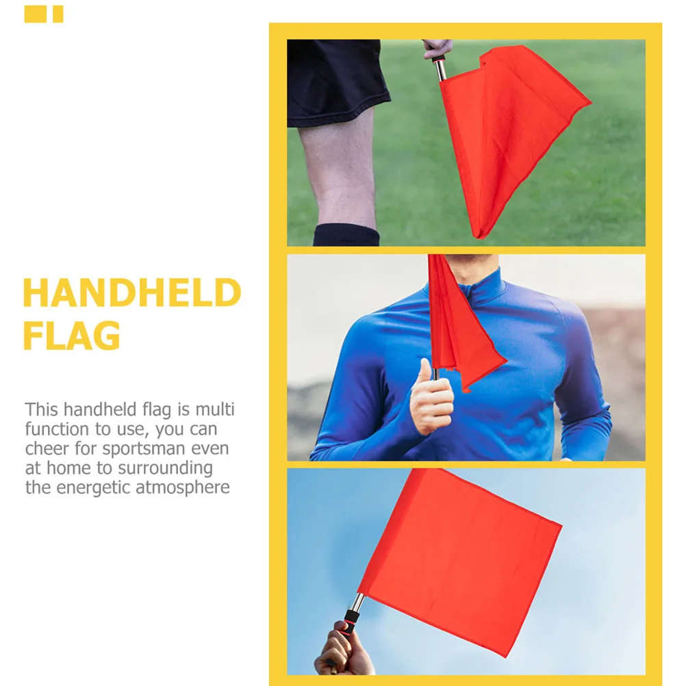 4Pcs Referee Flags Signal Flags Stainless Steel Flagpoles Lightweight Durable Handheld Outdoor Football Team Sports
4Pcs Referee Flags Signal Flags Stainless Steel Flagpoles Lightweight Durable Handheld Outdoor Football Team Sports