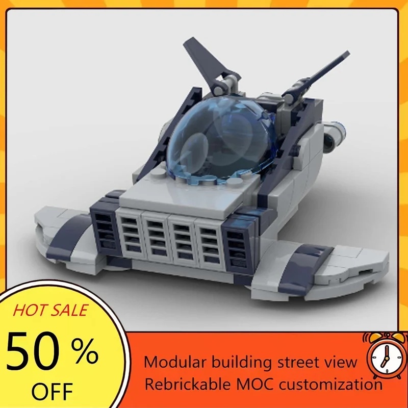 Набор из 115 деталей: популярная модель космического корабля из фильма «Звездные войны», модульный конструктор MOC, технологичный подарок, праздничный набор для сборки, детский игровой комплект
Набор из 115 деталей: популярная модель космического корабля из фильма «Звездные войны», модульный конструктор MOC, технологичный подарок, праздничный набор для сборки, детский игровой комплект