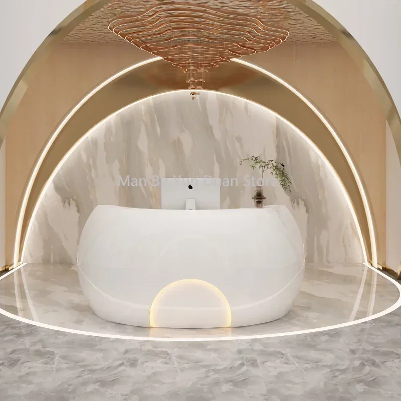 Мебель из плексигласа, профессиональная стойка для наличных, кафе, парикмахерская, белая стойка регистрации, бар, салон красоты, косметика, современный стол со светодиодной подсветкой
Мебель из плексигласа, профессиональная стойка для наличных, кафе, парикмахерская, белая стойка регистрации, бар, салон красоты, косметика, современный стол со светодиодной подсветкой