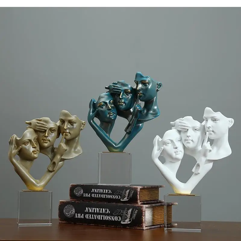 Resin Figure Ornaments Artificial Crystal Base Simple Modern Home Decoration Abstract Crafts Living Room Gifts
Resin Figure Ornaments Artificial Crystal Base Simple Modern Home Decoration Abstract Crafts Living Room Gifts