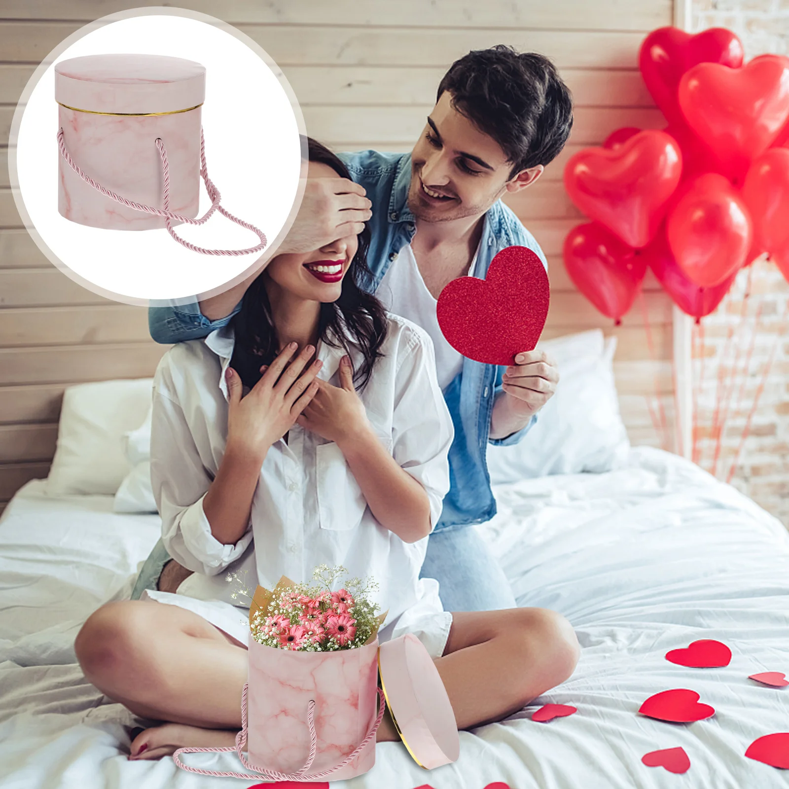 Pink Round Gift Box Boxes Flower Packing Case Arrangement Florist Hat Bridesmaid Gifts
Pink Round Gift Box Boxes Flower Packing Case Arrangement Florist Hat Bridesmaid Gifts