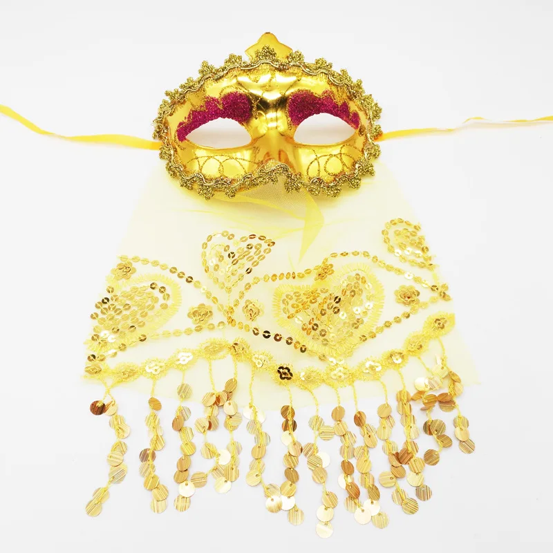 Indian Belly Dance Muslim Fun Veil Women's Mask Gold Sexy Belly Dance Veil Makeup Party Christmas Halloween
Indian Belly Dance Muslim Fun Veil Women's Mask Gold Sexy Belly Dance Veil Makeup Party Christmas Halloween