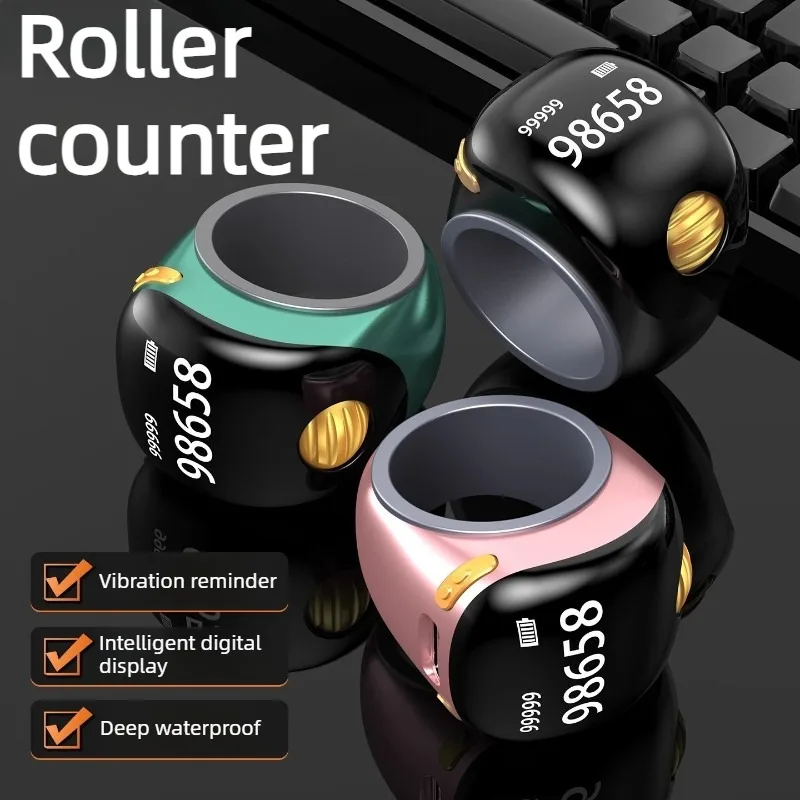 Ring Charging Counter Electronic Digital Display Counters Portable Waterproof Roller Counter Type-c Charging 5 Digit Counters
Ring Charging Counter Electronic Digital Display Counters Portable Waterproof Roller Counter Type-c Charging 5 Digit Counters