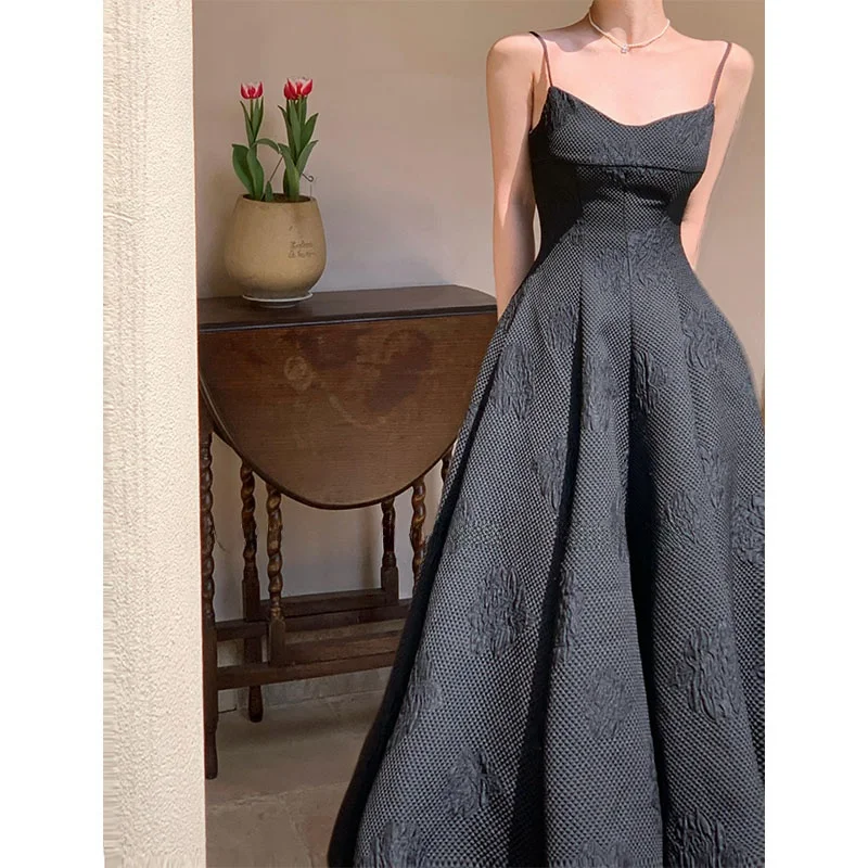 Вечернее платье RoseFang с вышивкой, облегающее, на бретельках, повседневное, с завышенной талией, из полиэстера, А-силуэт, юбка
Вечернее платье RoseFang с вышивкой, облегающее, на бретельках, повседневное, с завышенной талией, из полиэстера, А-силуэт, юбка