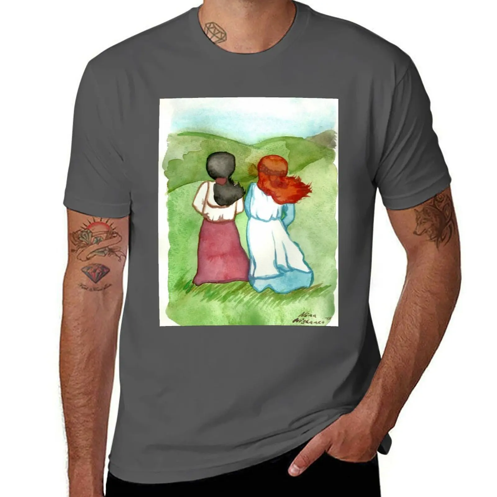 Anne and Diana Anne of Green Gables T-Shirt Essential Solid Color T-Shirt
Anne and Diana Anne of Green Gables T-Shirt Essential Solid Color T-Shirt