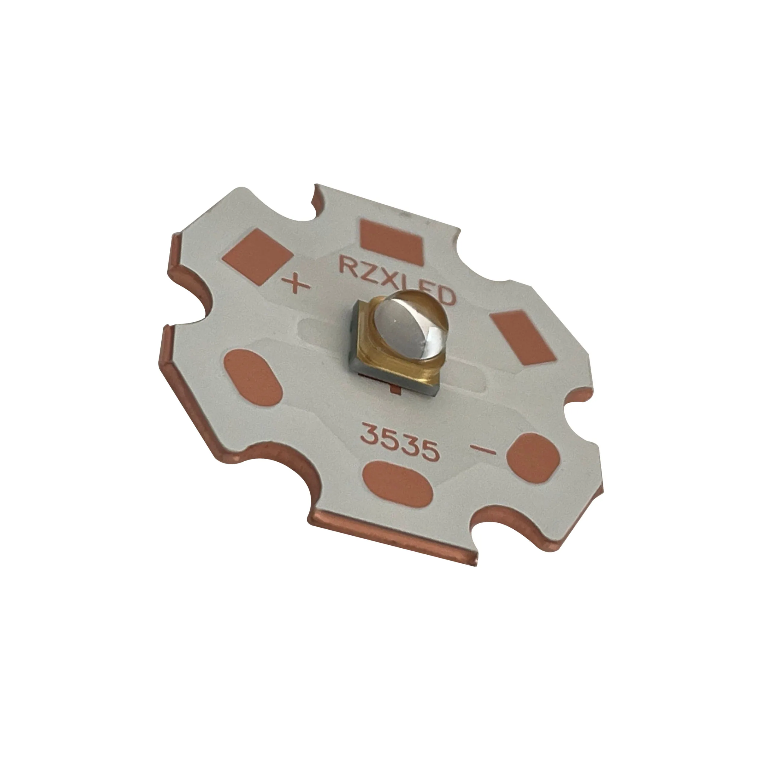 5W narrow degree 30angle Ultraviolet Sensor UVC 254nm 263nm 298nm 305nm 310nm UVB Chip With Lens mounted on 20 mm PCB
5W narrow degree 30angle Ultraviolet Sensor UVC 254nm 263nm 298nm 305nm 310nm UVB Chip With Lens mounted on 20 mm PCB