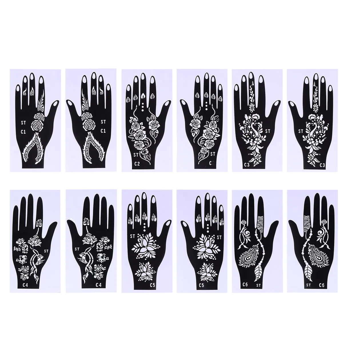 Tattoo Stencil Templates Hollow Body Painting Stencils for Adults Reusable PVC Creative Combinations Birthdays Halloween
Tattoo Stencil Templates Hollow Body Painting Stencils for Adults Reusable PVC Creative Combinations Birthdays Halloween