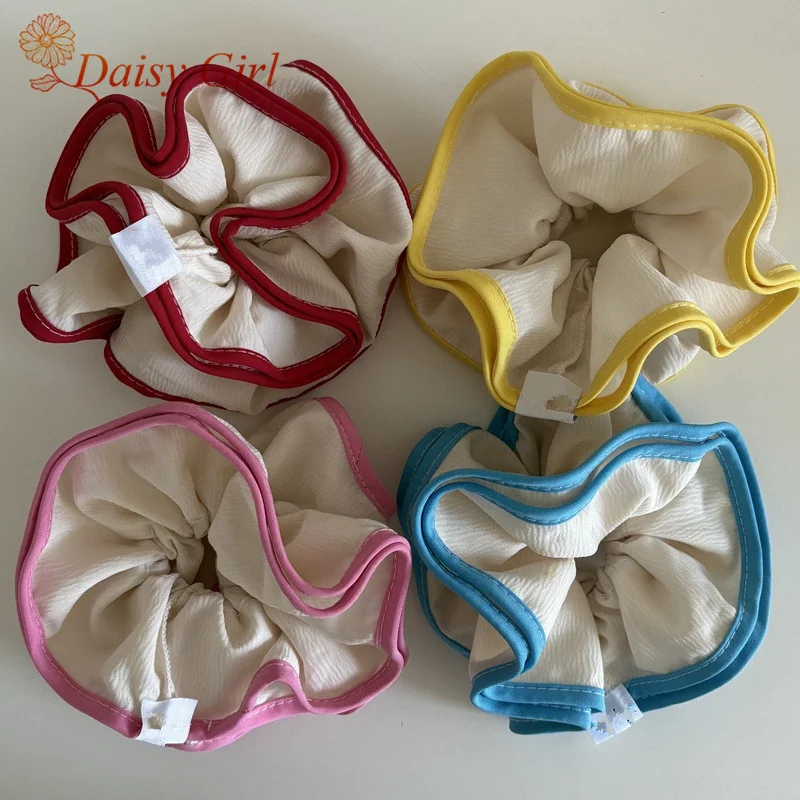 New Korean Double-Layer Contrasting Lace Large Intestine Hair Tie Cream Puff Cloud Head Flower Bun Hair Ropes Hair Accessories
New Korean Double-Layer Contrasting Lace Large Intestine Hair Tie Cream Puff Cloud Head Flower Bun Hair Ropes Hair Accessories
