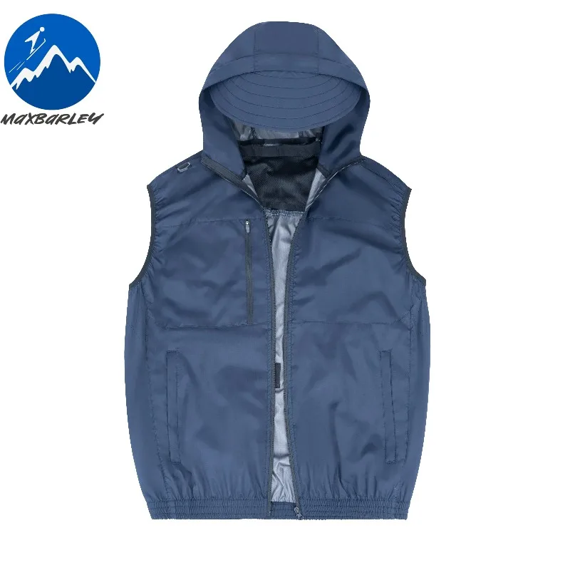 Summer 2 Fan Vest Air Condition Cool Sleeveless Man Body Circulating Cooling Fishing Jacket Sun Hood Windbreaker Worker Clothes
Summer 2 Fan Vest Air Condition Cool Sleeveless Man Body Circulating Cooling Fishing Jacket Sun Hood Windbreaker Worker Clothes