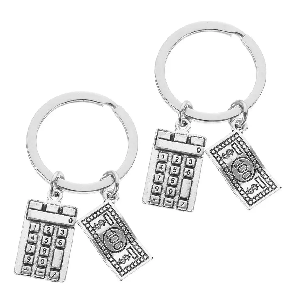 2pcs Calculator Keychain Financial Analyst Present Charm Graduation Day Keyring Accountant Accessory
2pcs Calculator Keychain Financial Analyst Present Charm Graduation Day Keyring Accountant Accessory