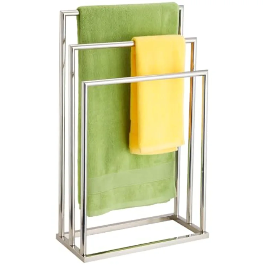 Free Standing Towel Racks for Bathroom 3 Tier Stainless Steel Bathroom Towel Rack Towel Drying Rack Stand for Outdoor Poolside
Free Standing Towel Racks for Bathroom 3 Tier Stainless Steel Bathroom Towel Rack Towel Drying Rack Stand for Outdoor Poolside
