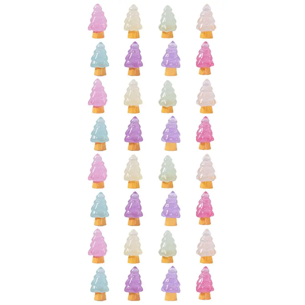 32 Pcs Mini Christmas Tree Decorations Luminous Resin Model Crafts Indoor Outdoor Ornaments Xmas Gifts
32 Pcs Mini Christmas Tree Decorations Luminous Resin Model Crafts Indoor Outdoor Ornaments Xmas Gifts