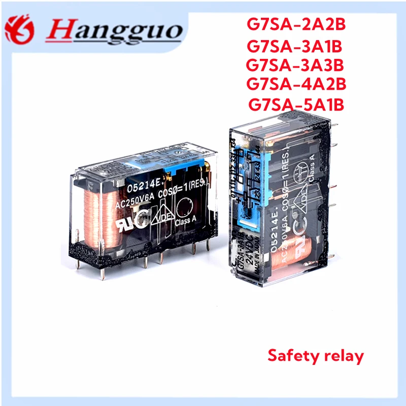 G7SA-2A2B 3A1B 3A3B 5A1B 4A2B-DC24V 48V DC110V G7SA-4A2B 10pin/4pin Safety Relay Base P7SA-10F-ND-14F-ND DC24V
G7SA-2A2B 3A1B 3A3B 5A1B 4A2B-DC24V 48V DC110V G7SA-4A2B 10pin/4pin Safety Relay Base P7SA-10F-ND-14F-ND DC24V