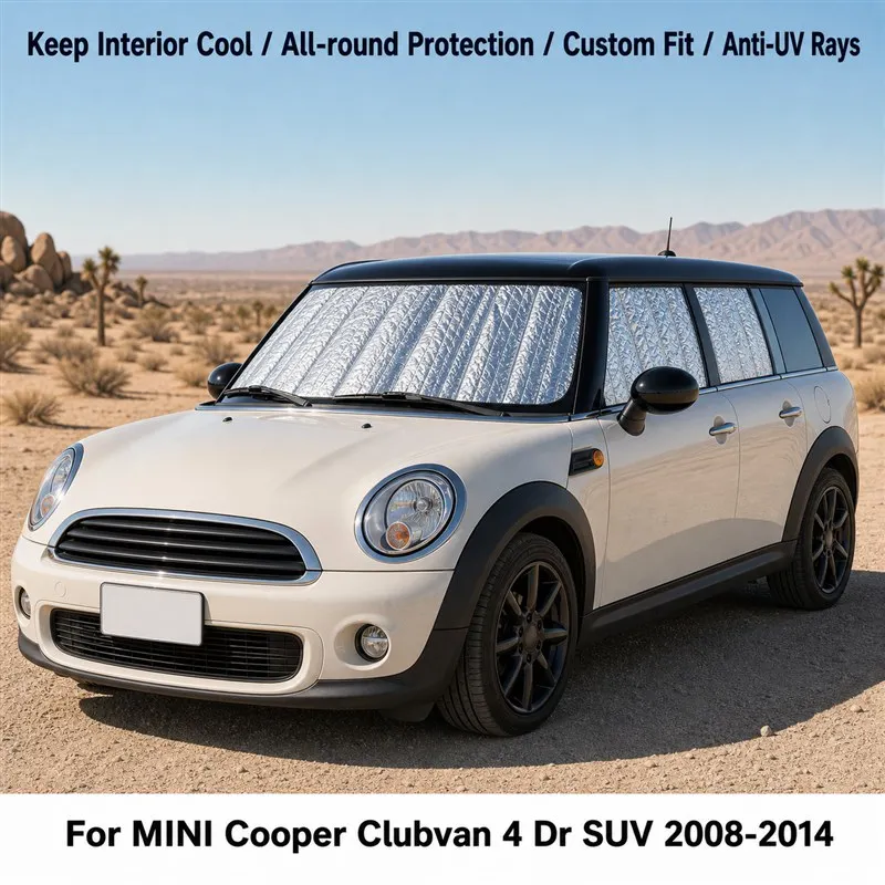 For MINI Cooper Clubvan 4 Dr SUV 2008-2014 Full Set Car Window Sunshades UV Block Privacy Heat Insulated Foldable Car Curtain
For MINI Cooper Clubvan 4 Dr SUV 2008-2014 Full Set Car Window Sunshades UV Block Privacy Heat Insulated Foldable Car Curtain