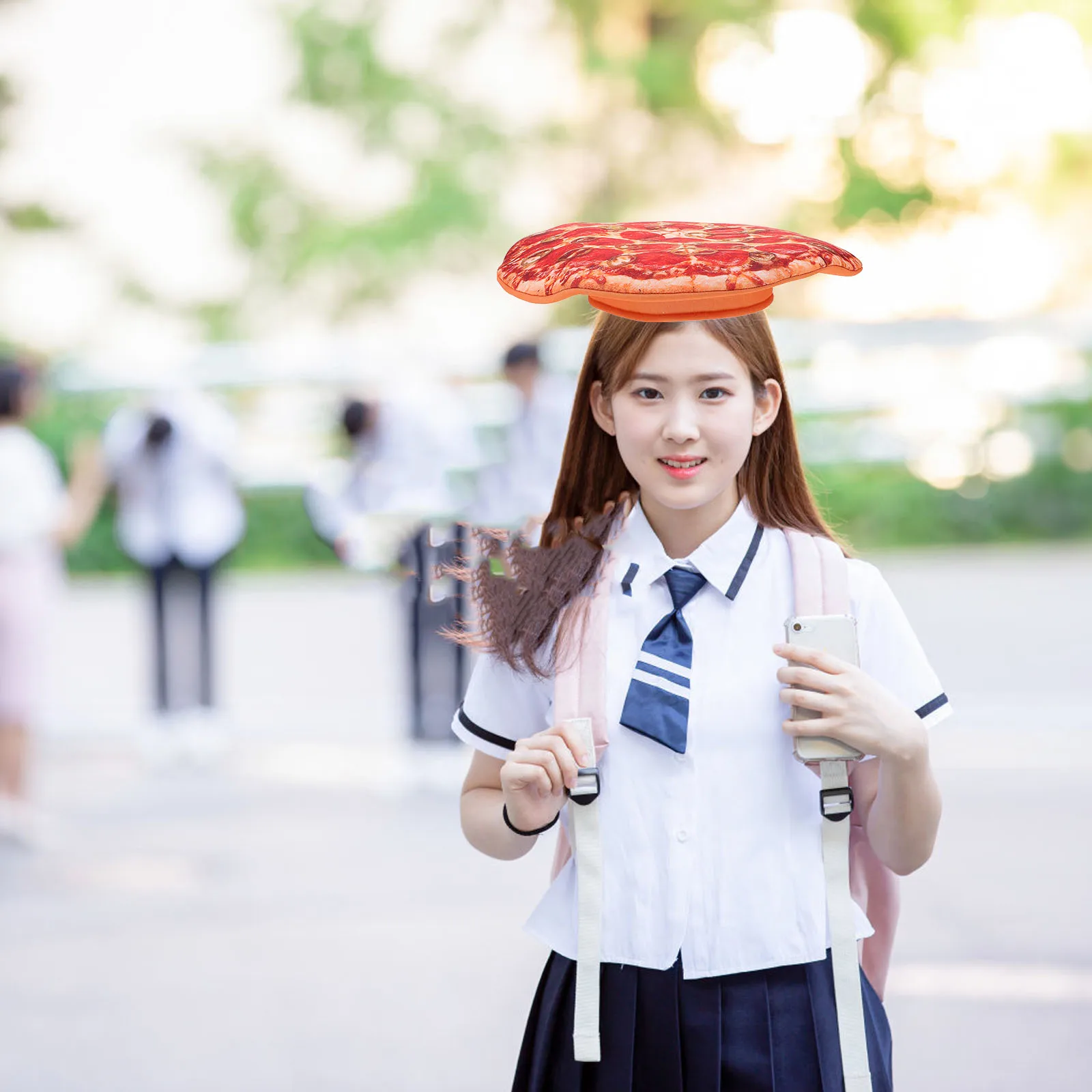Pizza Costume Funny Hat Dress up Headgear Hats Spandex Headwear Accessories Carnival Party Headdress
Pizza Costume Funny Hat Dress up Headgear Hats Spandex Headwear Accessories Carnival Party Headdress